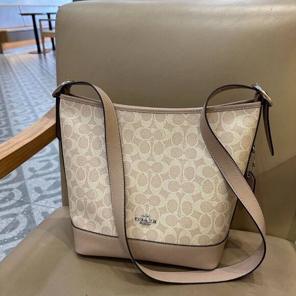 NWT Coach Jude Duffle Bag In Signature Canvas CBH20 - Picture 9 of 9